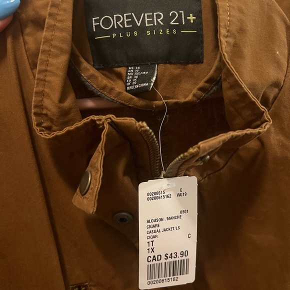 Tan Utility Jacket - Picture 3 of 3